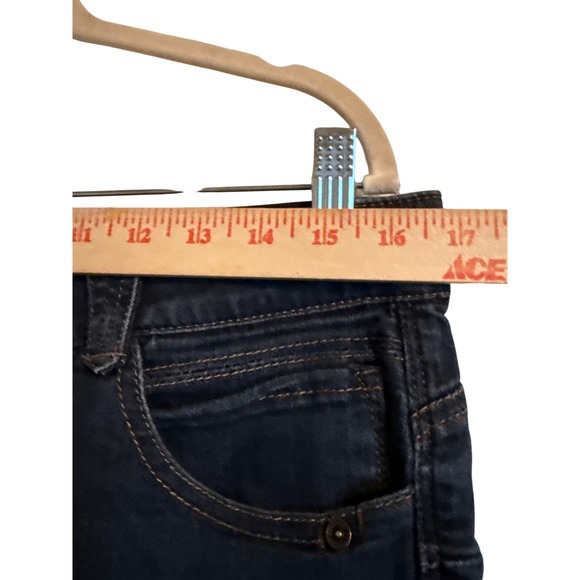 Vacation Modest Slimming Democracy Size 12 Absolution Denim Bermuda Shorts - Picture 4 of 7